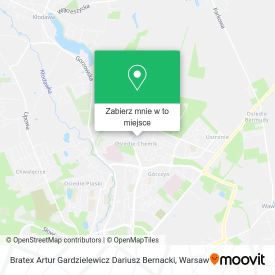 Mapa Bratex Artur Gardzielewicz Dariusz Bernacki