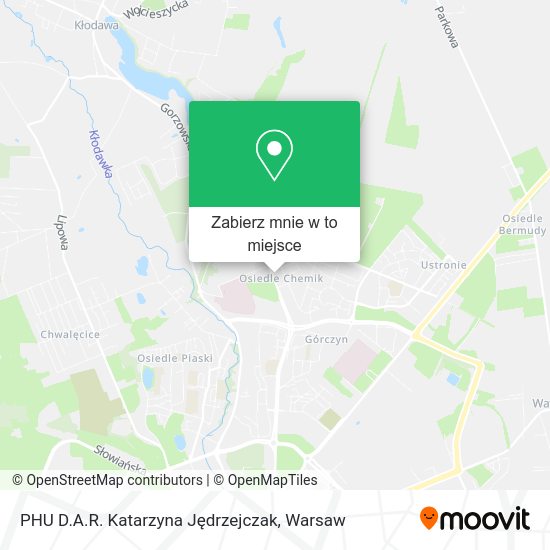 Mapa PHU D.A.R. Katarzyna Jędrzejczak