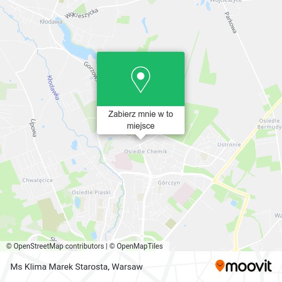 Mapa Ms Klima Marek Starosta