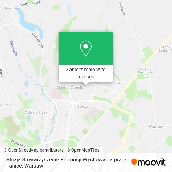 Mapa Aluzja Stowarzyszenie Promocji Wychowania przez Taniec