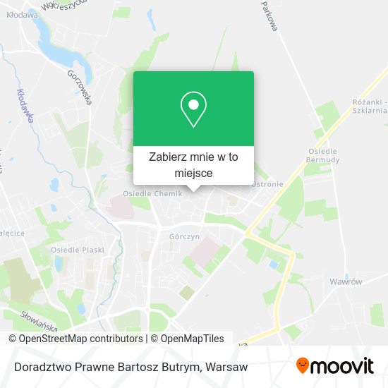 Mapa Doradztwo Prawne Bartosz Butrym