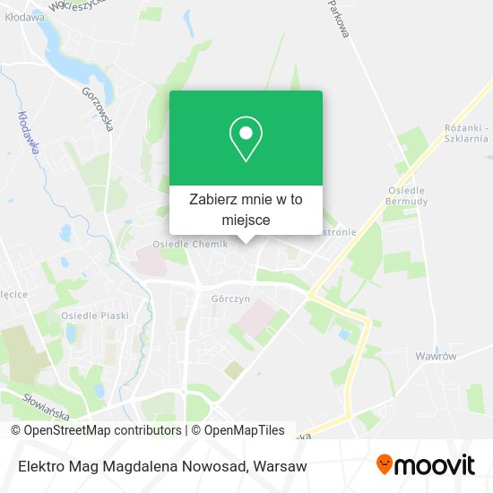 Mapa Elektro Mag Magdalena Nowosad