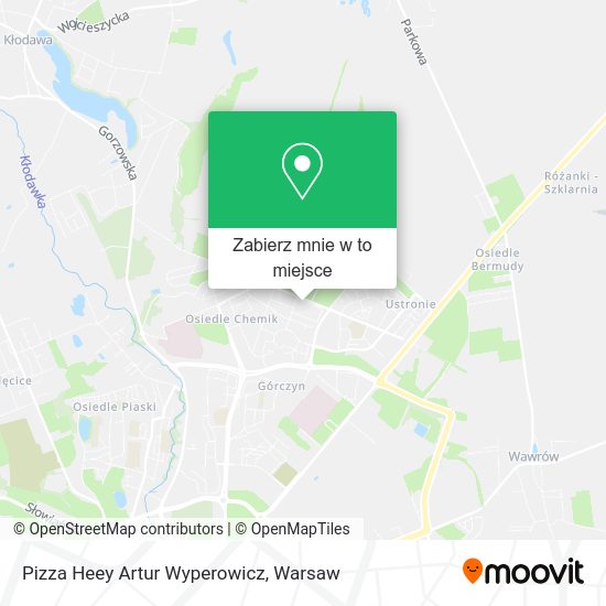 Mapa Pizza Heey Artur Wyperowicz