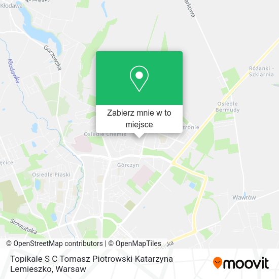 Mapa Topikale S C Tomasz Piotrowski Katarzyna Lemieszko