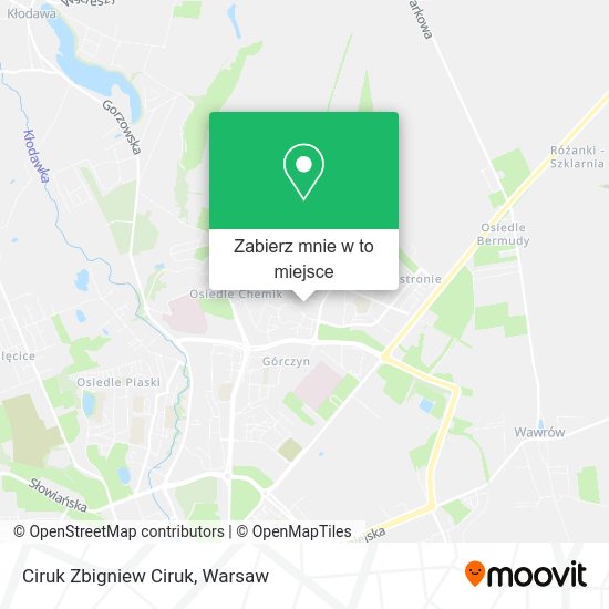 Mapa Ciruk Zbigniew Ciruk