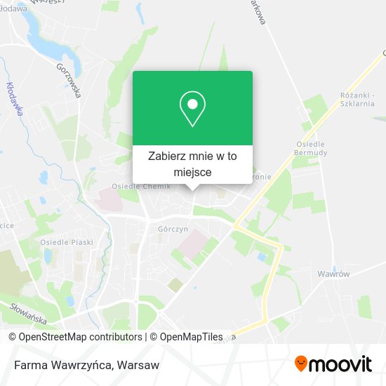 Mapa Farma Wawrzyńca