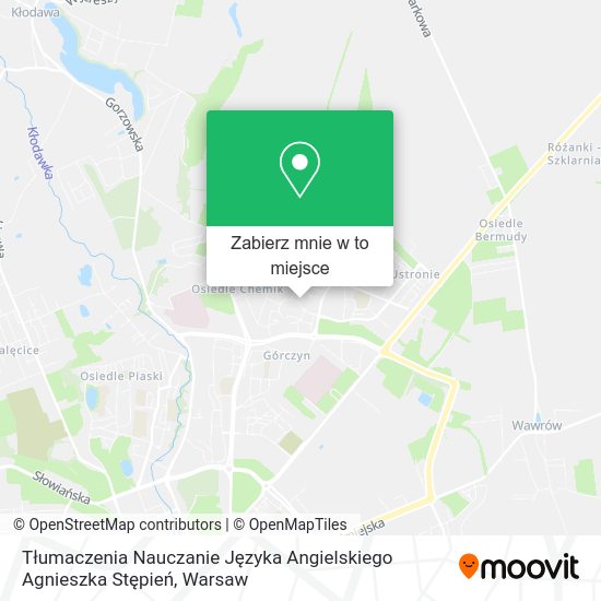 Mapa Tłumaczenia Nauczanie Języka Angielskiego Agnieszka Stępień