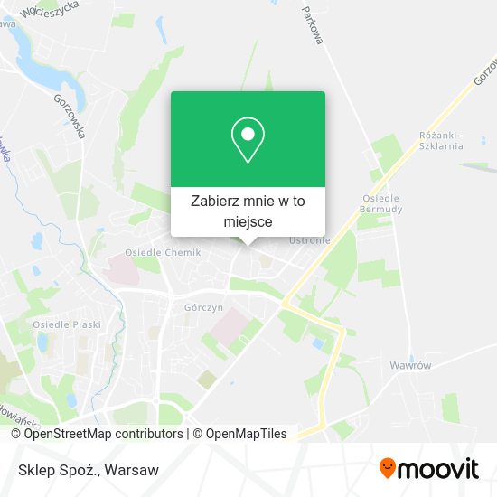 Mapa Sklep Spoż.