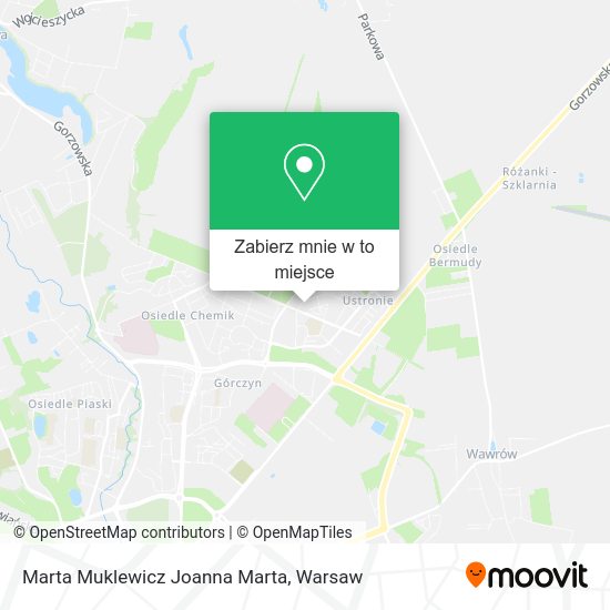 Mapa Marta Muklewicz Joanna Marta