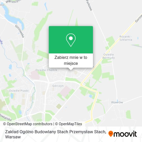 Mapa Zakład Ogólno Budowlany Stach Przemysław Stach