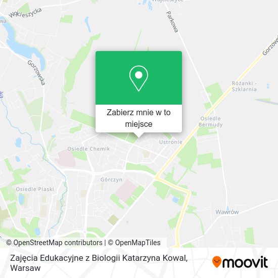 Mapa Zajęcia Edukacyjne z Biologii Katarzyna Kowal