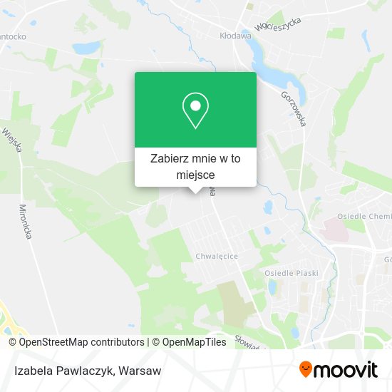 Mapa Izabela Pawlaczyk