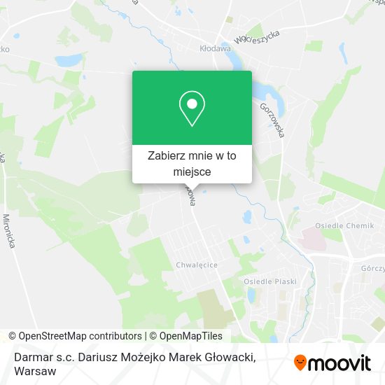 Mapa Darmar s.c. Dariusz Możejko Marek Głowacki