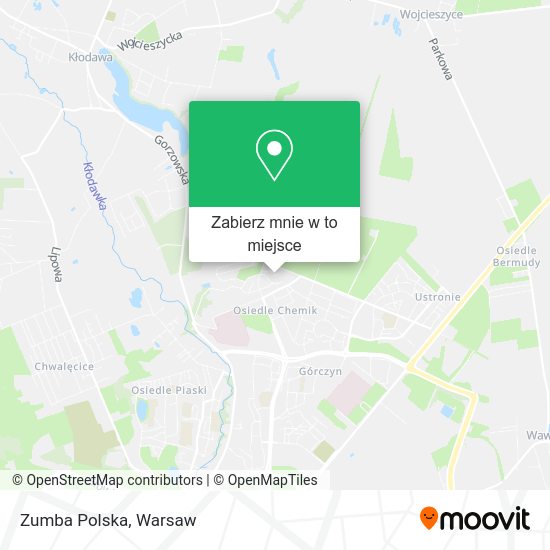 Mapa Zumba Polska