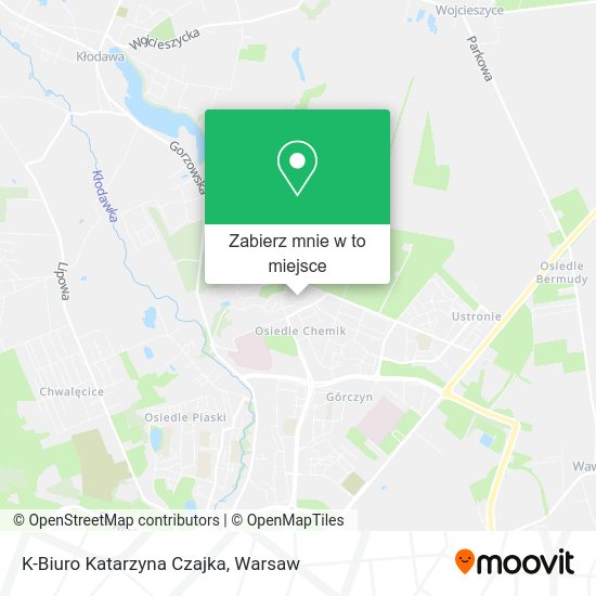 Mapa K-Biuro Katarzyna Czajka