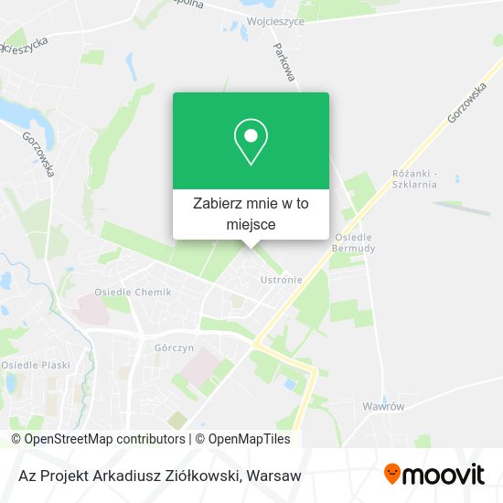 Mapa Az Projekt Arkadiusz Ziółkowski