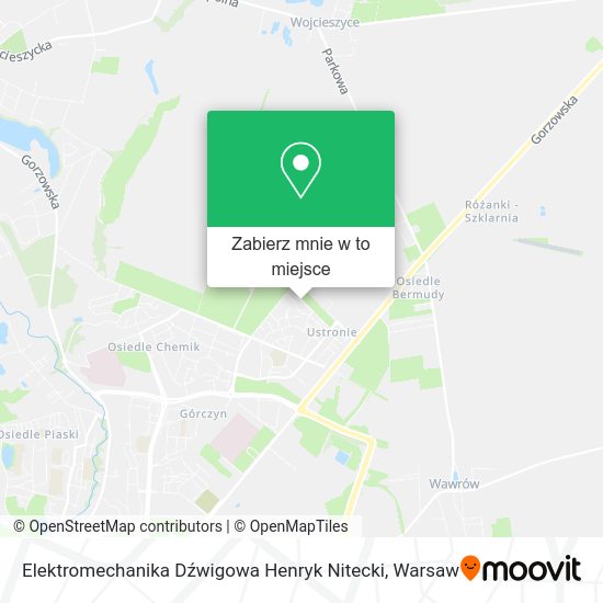 Mapa Elektromechanika Dźwigowa Henryk Nitecki