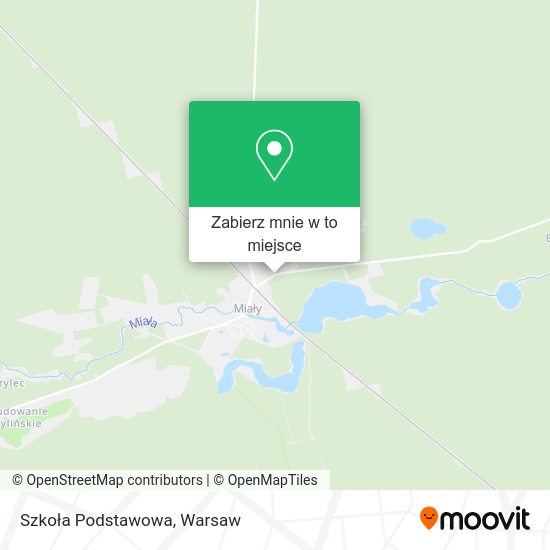 Mapa Szkoła Podstawowa