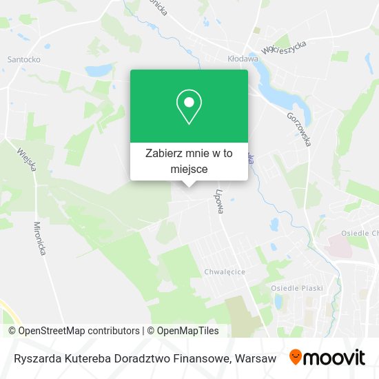 Mapa Ryszarda Kutereba Doradztwo Finansowe