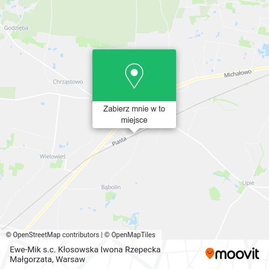 Mapa Ewe-Mik s.c. Kłosowska Iwona Rzepecka Małgorzata