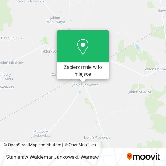 Mapa Stanisław Waldemar Jankowski