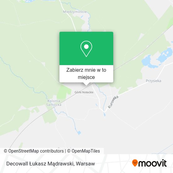 Mapa Decowall Łukasz Mądrawski