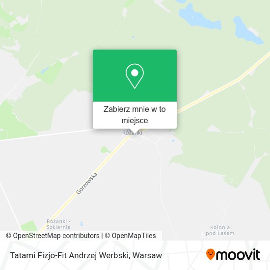 Mapa Tatami Fizjo-Fit Andrzej Werbski