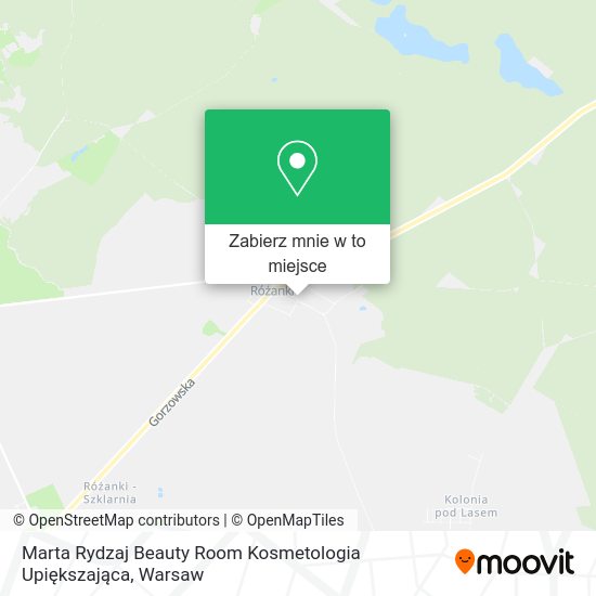 Mapa Marta Rydzaj Beauty Room Kosmetologia Upiększająca