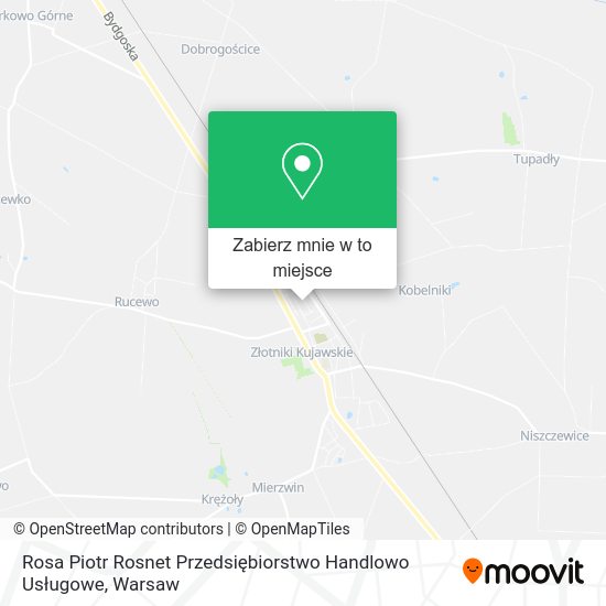 Mapa Rosa Piotr Rosnet Przedsiębiorstwo Handlowo Usługowe