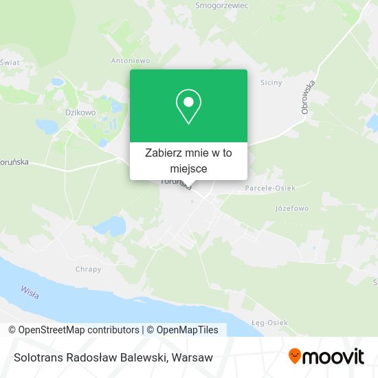 Mapa Solotrans Radosław Balewski