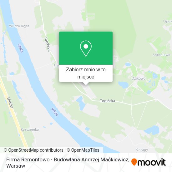 Mapa Firma Remontowo - Budowlana Andrzej Maćkiewicz