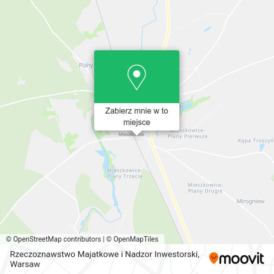 Mapa Rzeczoznawstwo Majatkowe i Nadzor Inwestorski