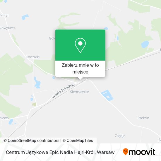 Mapa Centrum Językowe Eplc Nadia Hajri-Król