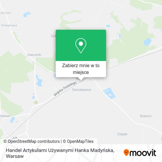 Mapa Handel Artykułami Używanymi Hanka Madyńska