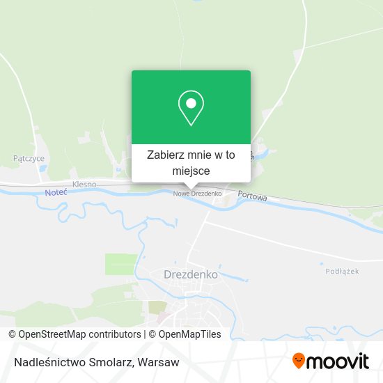 Mapa Nadleśnictwo Smolarz