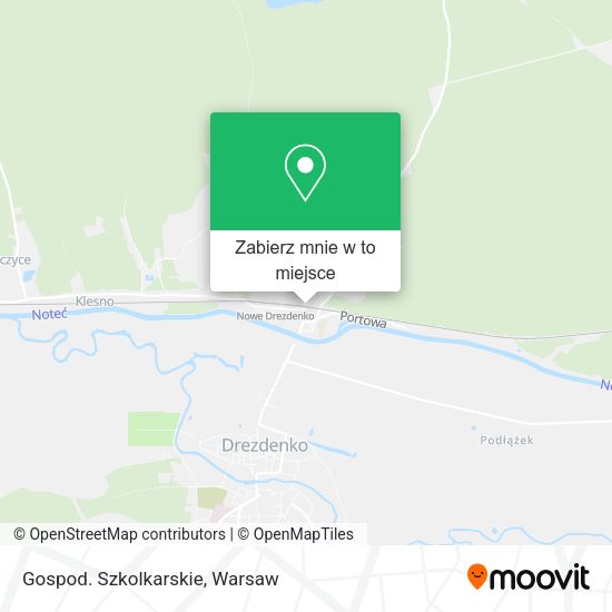 Mapa Gospod. Szkolkarskie