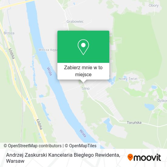 Mapa Andrzej Zaskurski Kancelaria Biegłego Rewidenta