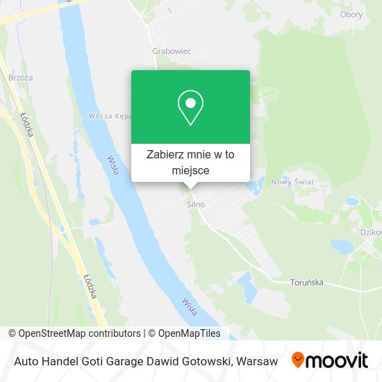 Mapa Auto Handel Goti Garage Dawid Gotowski