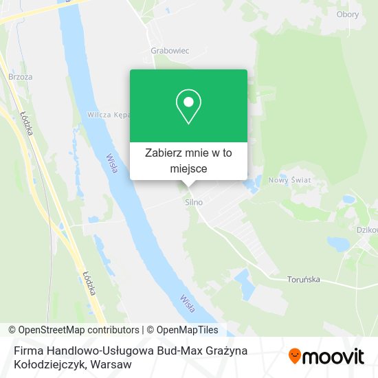 Mapa Firma Handlowo-Usługowa Bud-Max Grażyna Kołodziejczyk