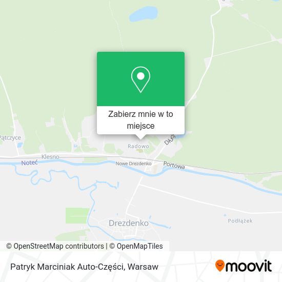 Mapa Patryk Marciniak Auto-Części