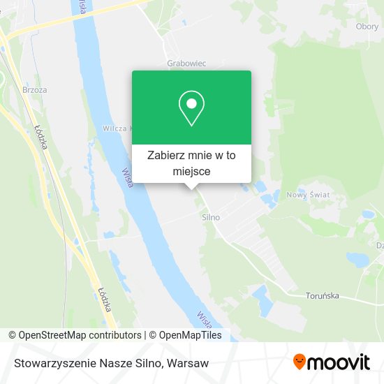 Mapa Stowarzyszenie Nasze Silno