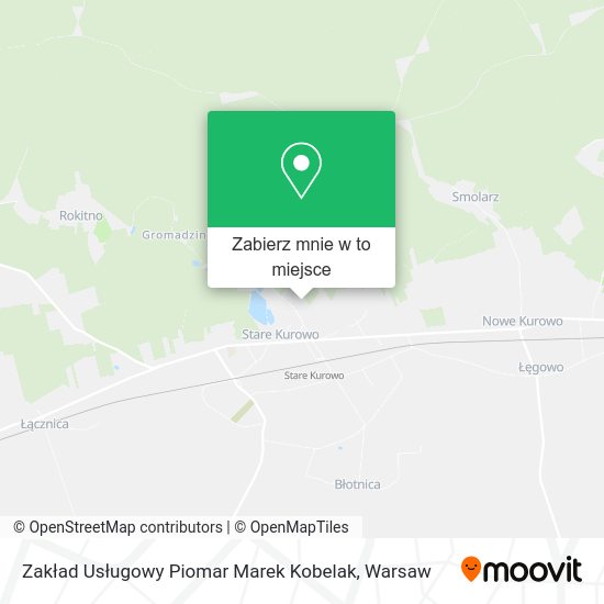 Mapa Zakład Usługowy Piomar Marek Kobelak