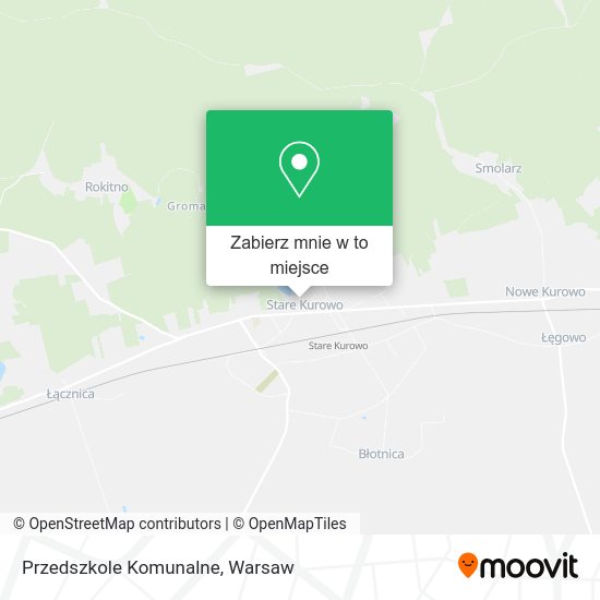 Mapa Przedszkole Komunalne