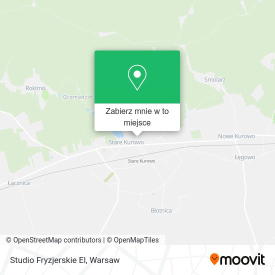 Mapa Studio Fryzjerskie El