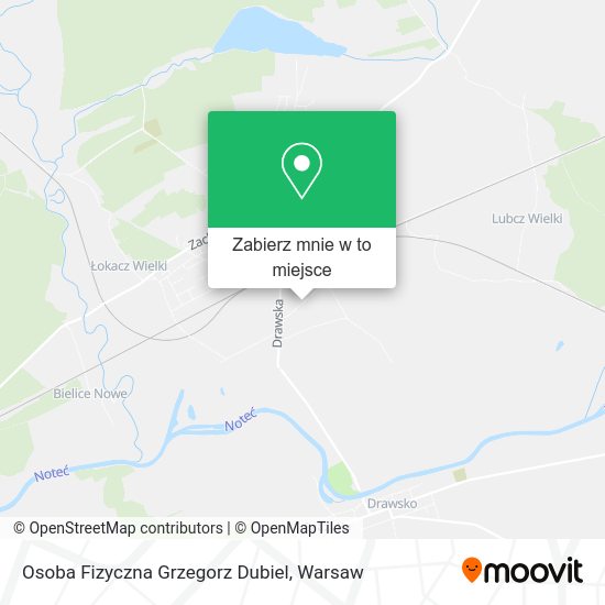 Mapa Osoba Fizyczna Grzegorz Dubiel