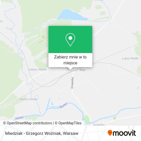 Mapa Miedziak - Grzegorz Woźniak