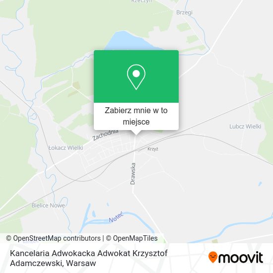 Mapa Kancelaria Adwokacka Adwokat Krzysztof Adamczewski