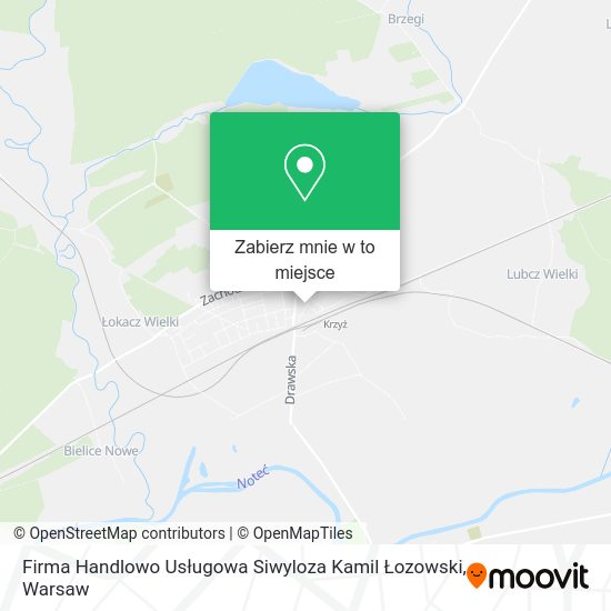 Mapa Firma Handlowo Usługowa Siwyloza Kamil Łozowski