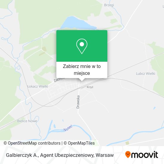 Mapa Galbierczyk A., Agent Ubezpieczeniowy