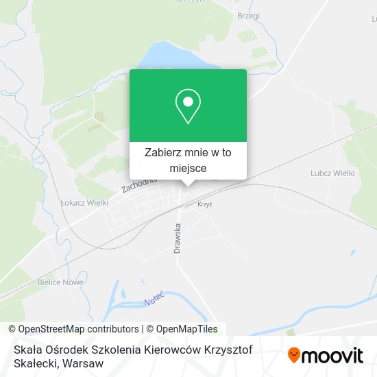 Mapa Skała Ośrodek Szkolenia Kierowców Krzysztof Skałecki